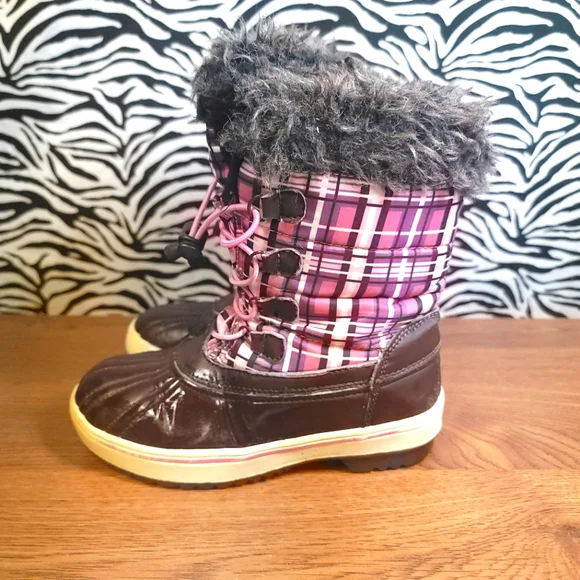 Tamarac Shoes Auc99 50 Youth Girls Sz Tamarac Plaid